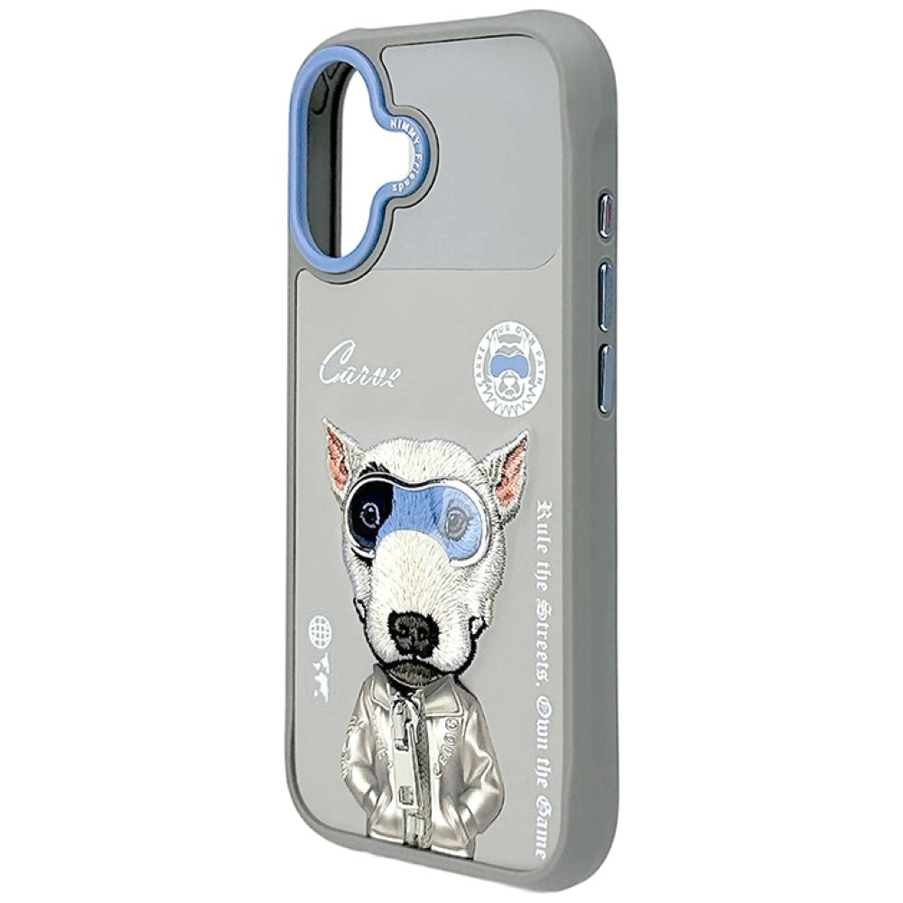 Capa de Telefone Nimmy Cool&amp;Cute 2.0 para iPhone 17 / Cinza / NIM000217-0_4