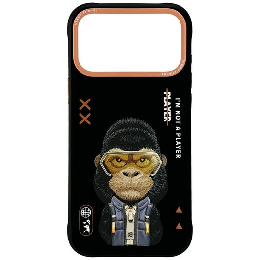 Capa para iPhone 17 Pro NIMMY / Preto / Nimmy Cool&Cute 2.0 Gorilla Case_0
