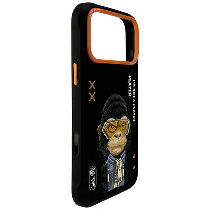 Capa para iPhone 17 Pro NIMMY / Preto / Nimmy Cool&Cute 2.0 Gorilla Case_1