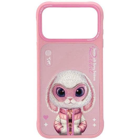 Capa iPhone 17 Pro NIMMY / Rosa / Nimmy Cool&Cute 2.0 Rabbit Case_0