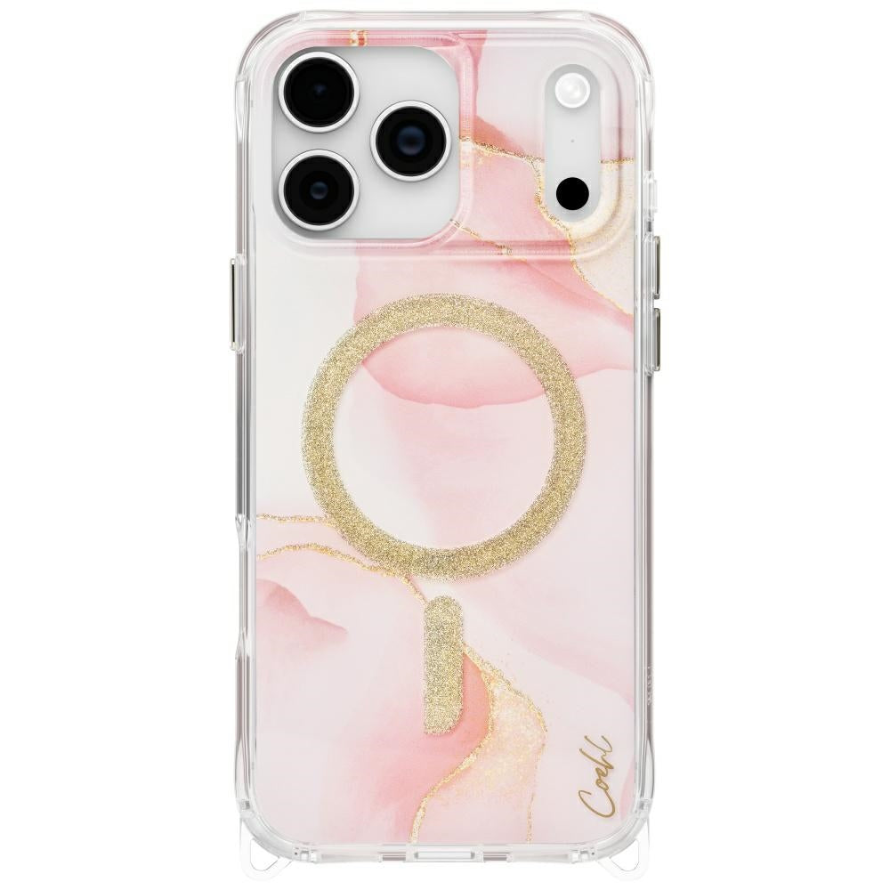 Uniq Coehl Aeris Case for iPhone 17 Pro Max Magnetic Charging - Pink_0