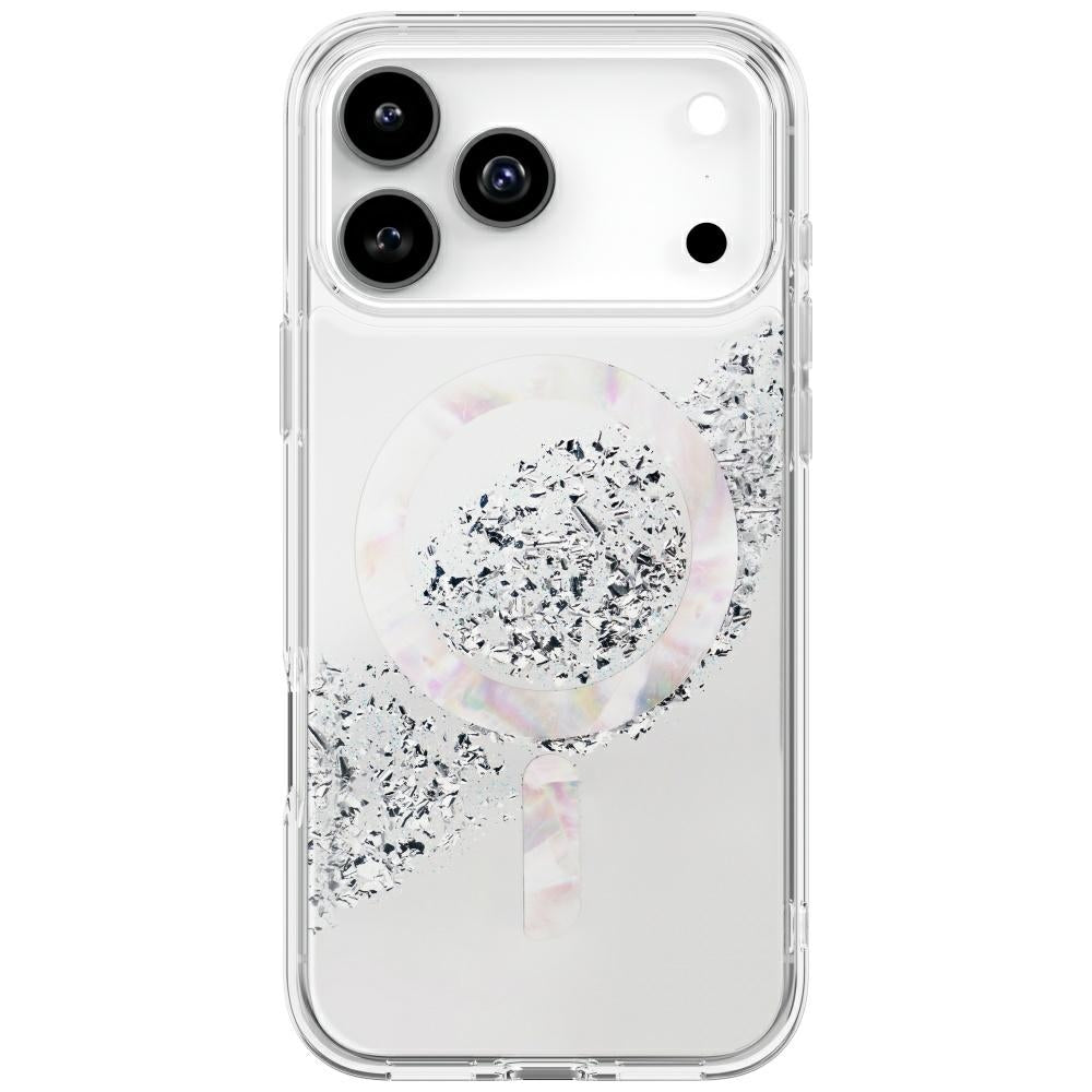Uniq Coehl Crystelle case for iPhone 17 Pro Max Magnetic Charging - silver_0