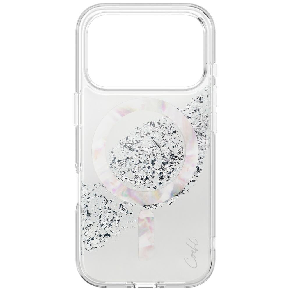 Uniq Coehl Crystelle case for iPhone 17 Pro Max Magnetic Charging - silver_1