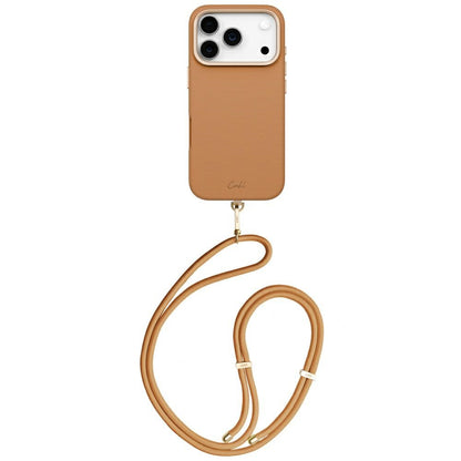 Uniq Coehl Mirelle Case for iPhone 17 Pro Magnetic Charging - Brown_0