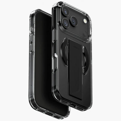 Uniq Heldro Air Case for iPhone 17 Pro Magclick Charging - Black_0