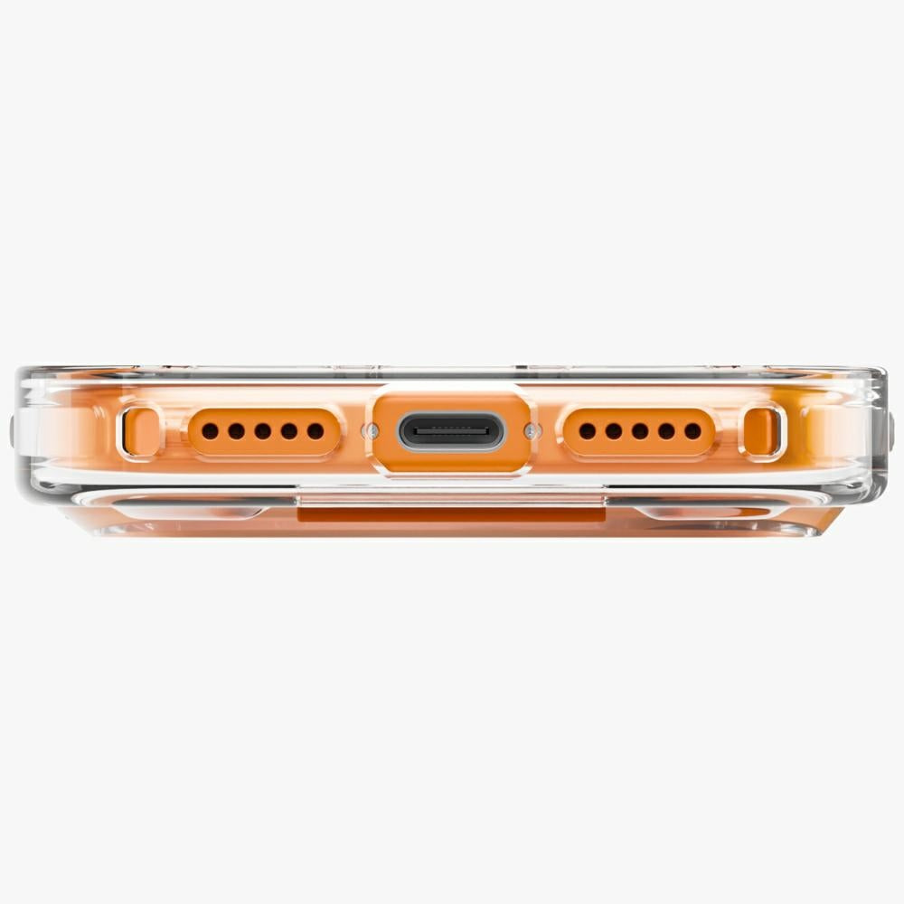 Uniq Heldro Air Case for iPhone 17 Pro Magclick Charging - Orange_2