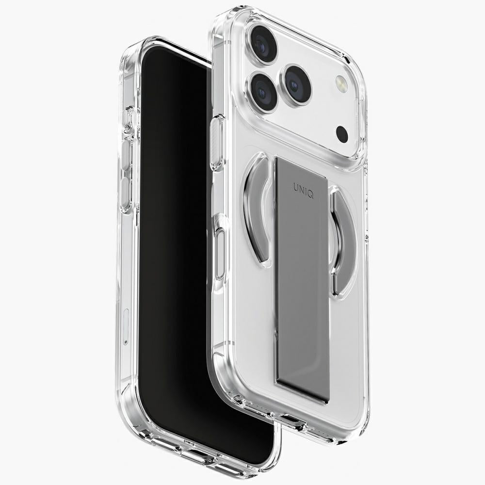 Uniq Heldro Air Case for iPhone 17 Pro Magclick Charging - Transparent_0