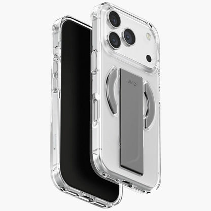 Uniq Heldro Air Case for iPhone 17 Pro Magclick Charging - Transparent_0
