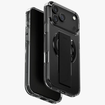 Uniq Heldro Air Case for iPhone 17 Pro Max Magclick Charging - Black_0