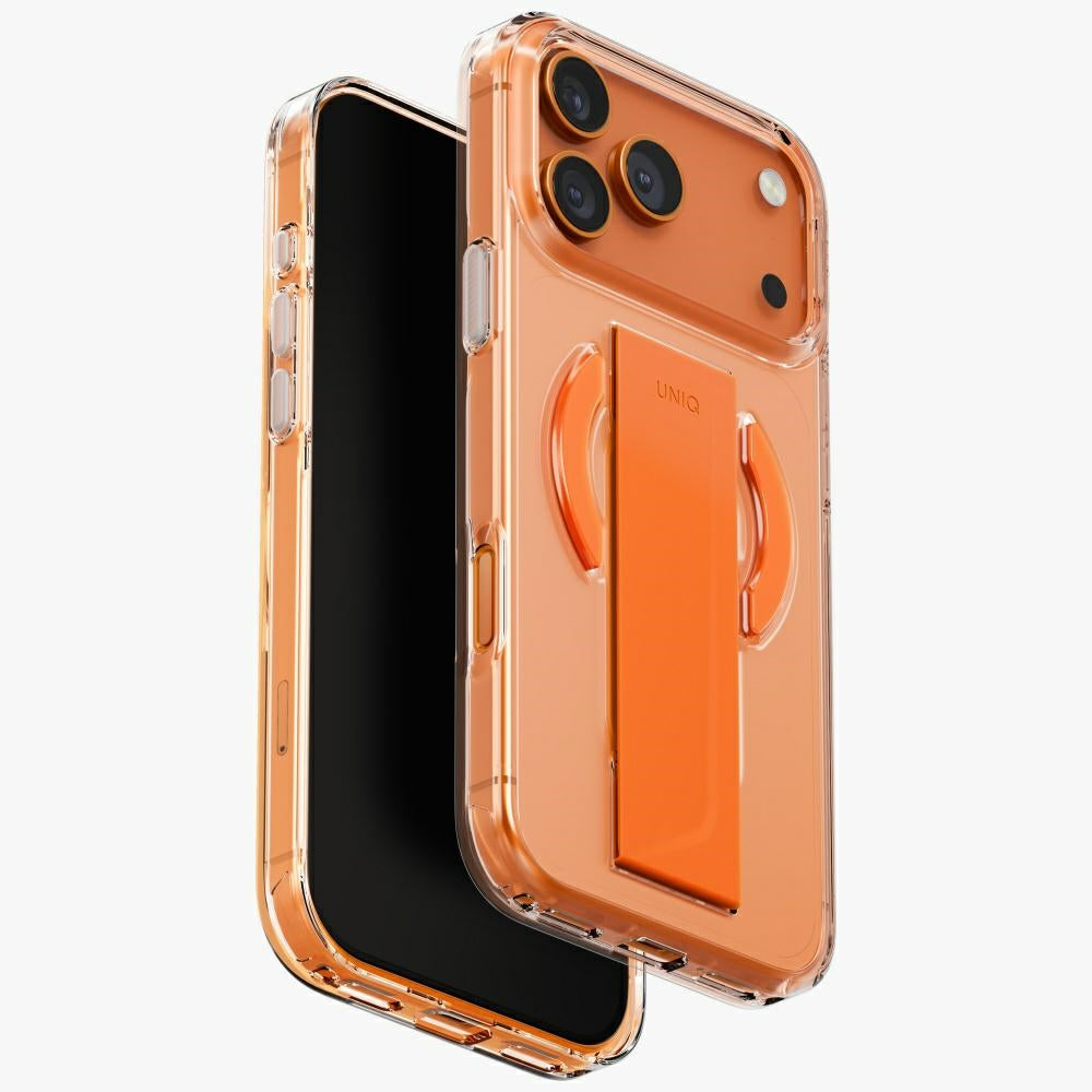Uniq Heldro Air Case for iPhone 17 Pro Max Magclick Charging - Orange_0