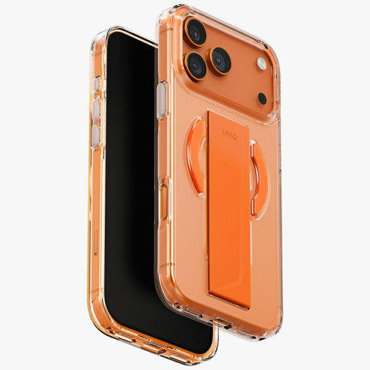 Uniq Heldro Air Case for iPhone 17 Pro Max Magclick Charging - Orange_0