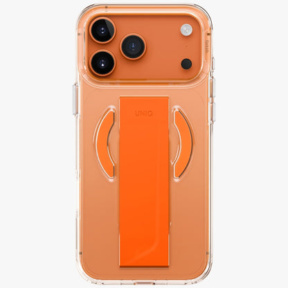 Uniq Heldro Air Case for iPhone 17 Pro Max Magclick Charging - Orange_1
