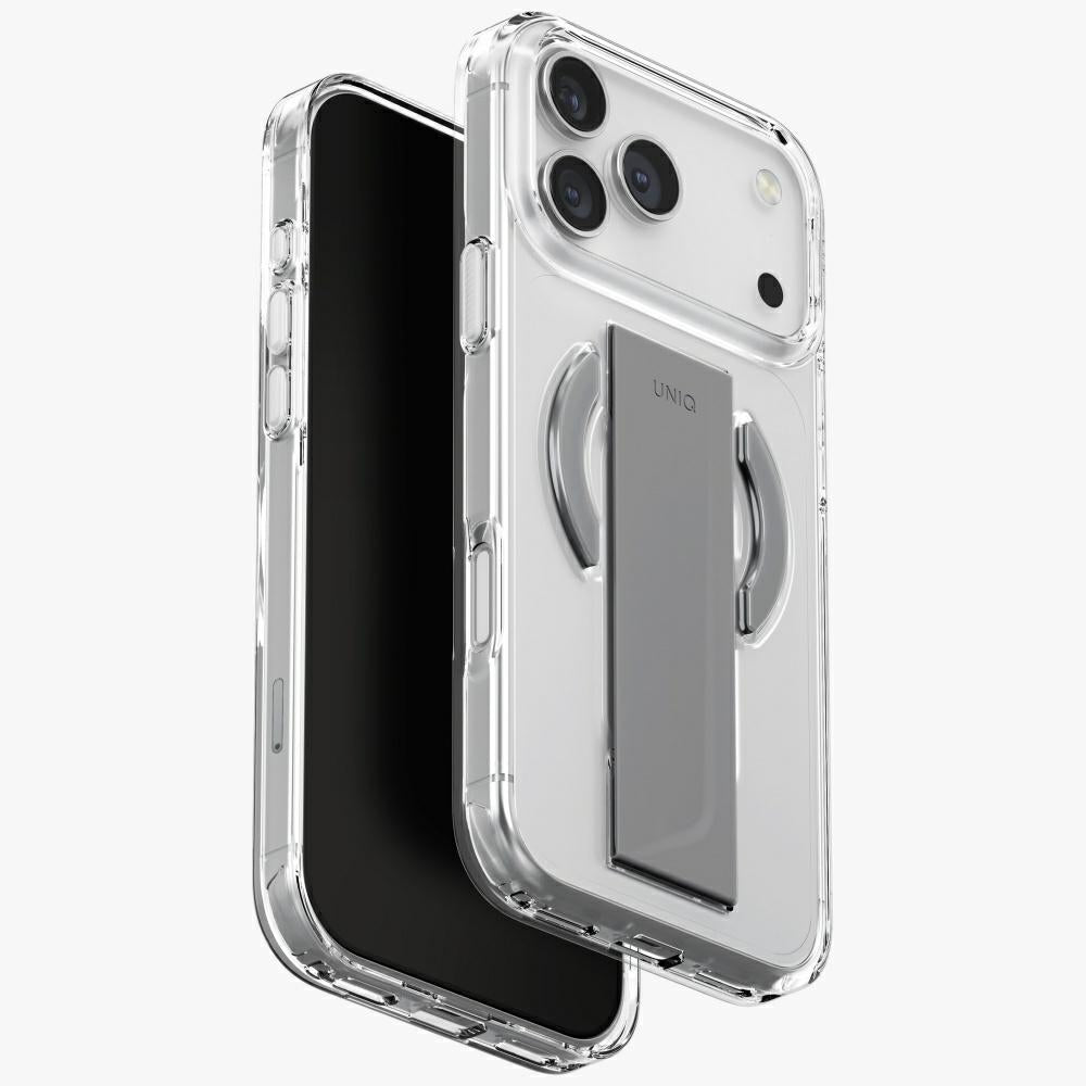 Uniq Heldro Air Case for iPhone 17 Pro Max Magclick Charging - Transparent_0