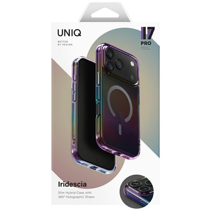 Uniq Iridescia Case for iPhone 17 Pro Magclick Charging - Multicolor_5