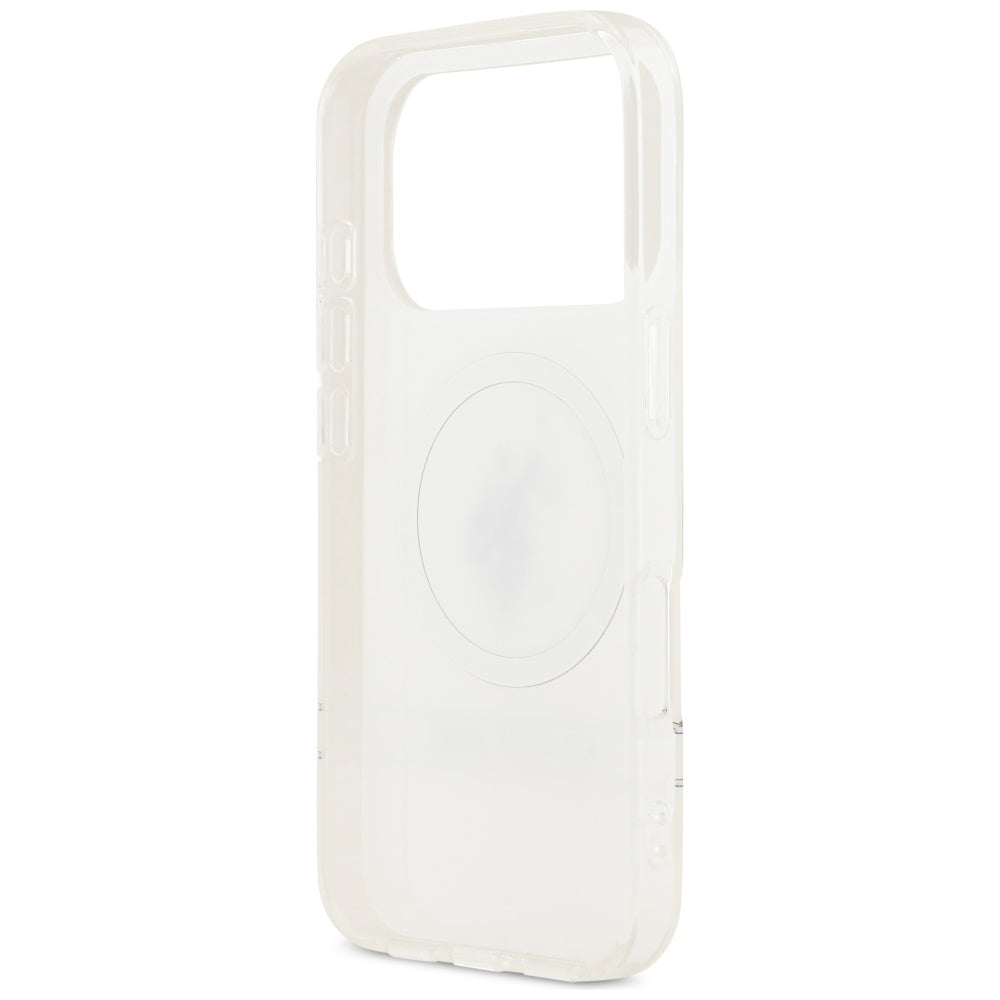 US Polo DH and Bottom Stripe Logo MagSafe Case for iPhone 17 Pro - White_6