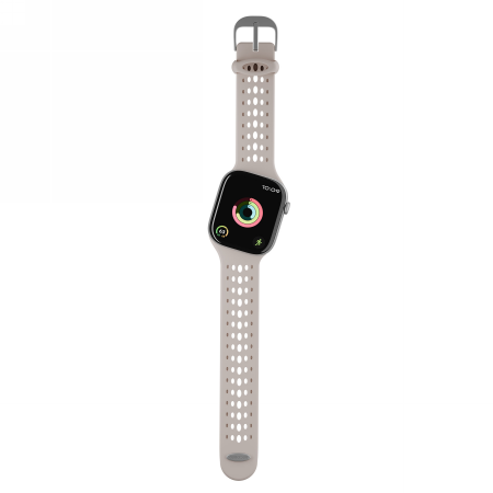 Decoded Silicone Ares O Band for Apple Watch 40/41/42 mm - Beige_2