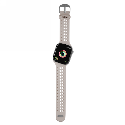 Decoded Silicone Ares O Band for Apple Watch 40/41/42 mm - Beige_2