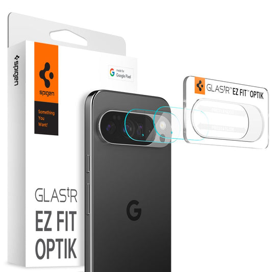 Spigen Optik Glas.tR Camera Cover 2-pack for Google Pixel 10 Pro XL - Clear_0