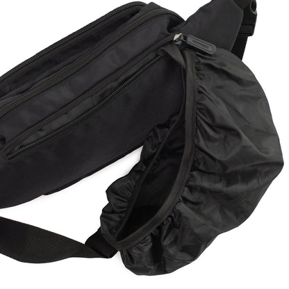 Wozinsky WSB-W1 unisex shoulder bag with adjustable strap, waterproof - black_4