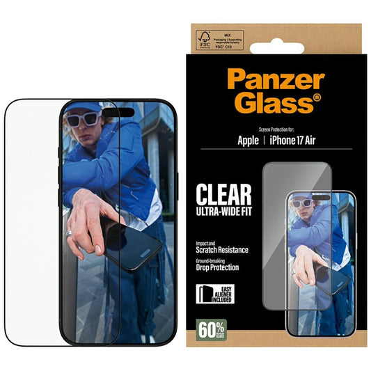 Protetor de Ecrã PanzerGlass / EasyAligner / iP 17 Air / Transparente / PG76830_0