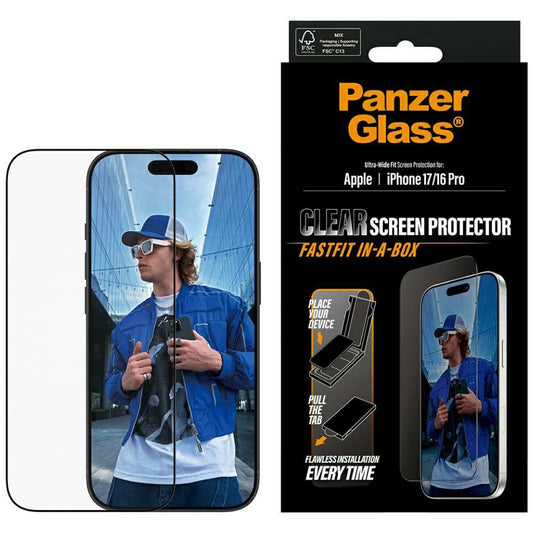 Protector de Ecrã PanzerGlass / Preto / PG48418_0