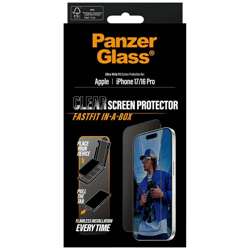 Protector de Ecrã PanzerGlass / Preto / PG48418_4