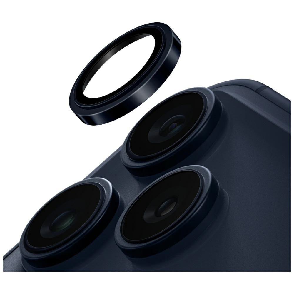 Uniq Optix Prime Camera Lens Protector for iPhone 17 Pro / 17 Pro Max with Applicator - Navy Blue_0