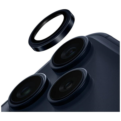 Uniq Optix Prime Camera Lens Protector for iPhone 17 Pro / 17 Pro Max with Applicator - Navy Blue_0