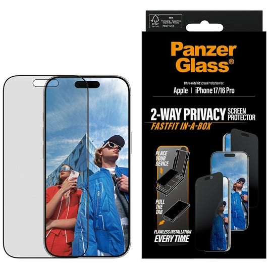 Protetor de Ecrã PanzerGlass / Preto / PG66280_0