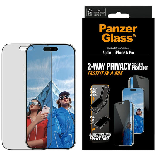 Protector de Ecrã PanzerGlass / Preto / PG74453_0