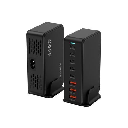 Wozinsky WSL-440 GaN QC3 Charging Station - 185W - Black_1