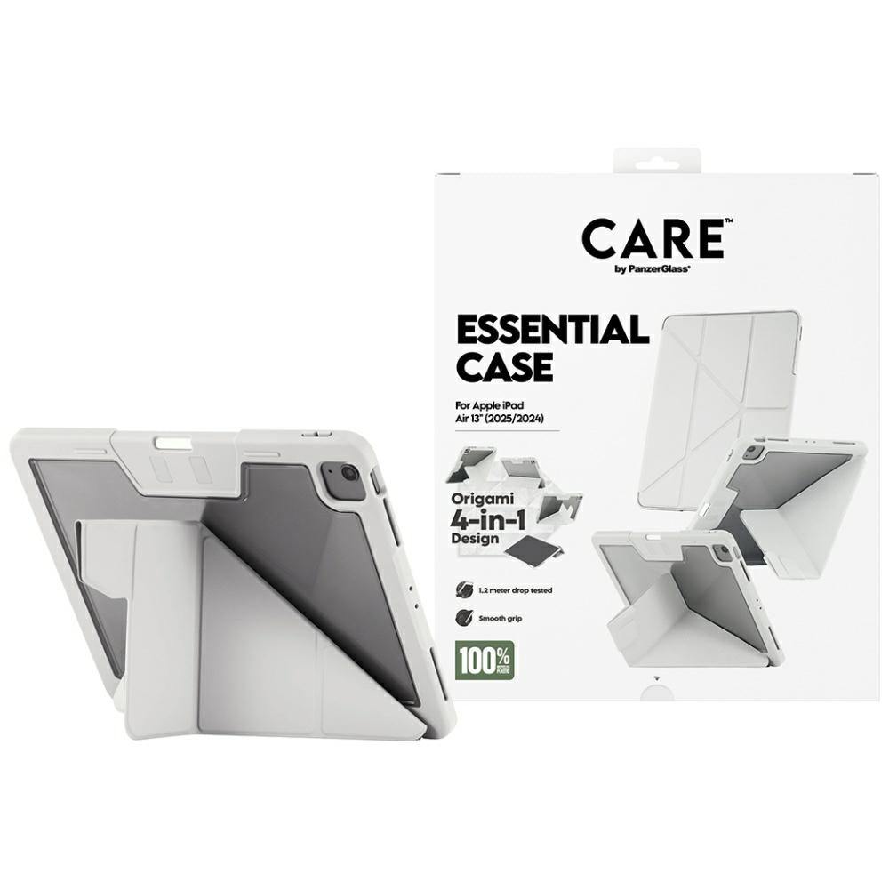 Care by PanzerGlass Y fold case for iPad Air 13" 2024 / 2025 - light gray_0