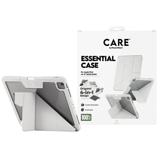 Care by PanzerGlass Y fold case for iPad Air 13" 2024 / 2025 - light gray_0