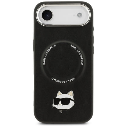 Karl Lagerfeld Choupette Pin MagSafe Case for iPhone Air Black_2