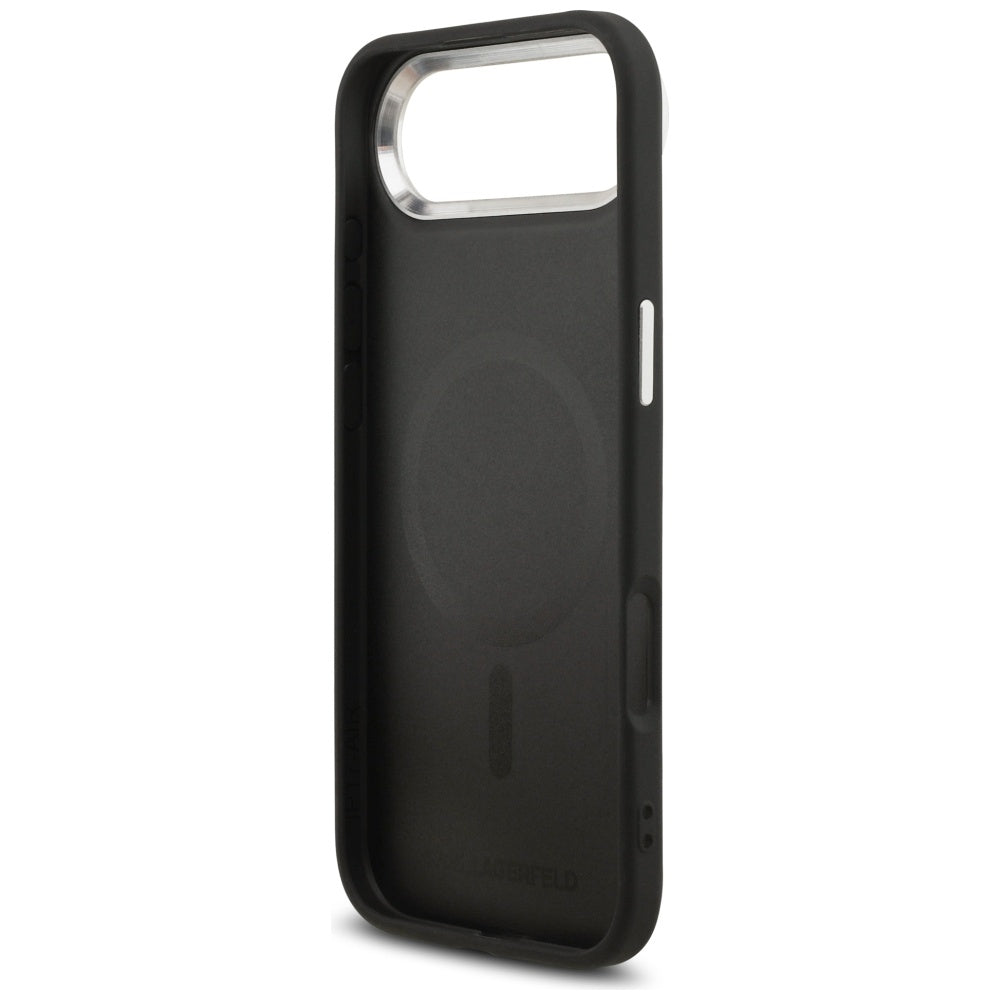 Karl Lagerfeld Choupette Pin MagSafe Case for iPhone Air Black_6