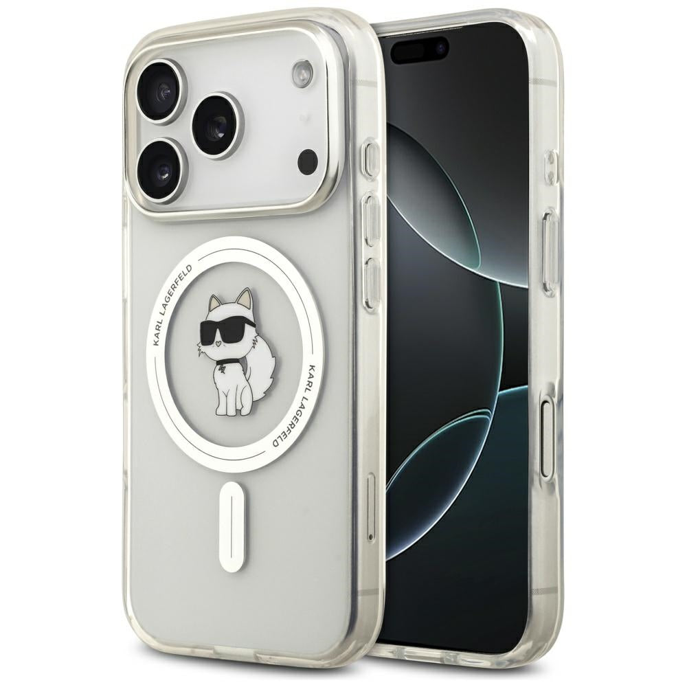 Karl Lagerfeld IML Choupette MagSafe Case for iPhone 17 Pro Max - Transparent_0