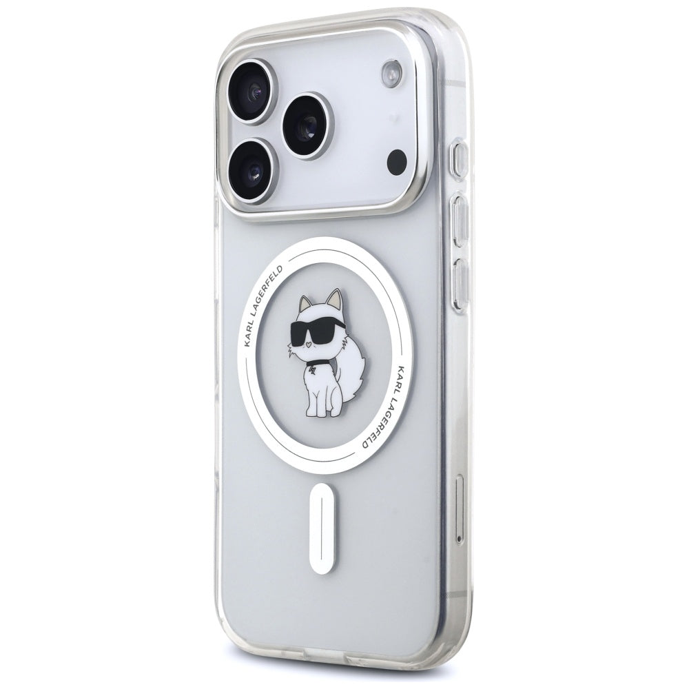 Karl Lagerfeld IML Choupette MagSafe Case for iPhone 17 Pro Max - Transparent_1