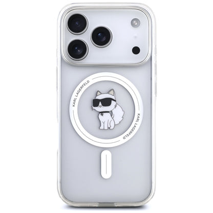Karl Lagerfeld IML Choupette MagSafe Case for iPhone 17 Pro Max - Transparent_2