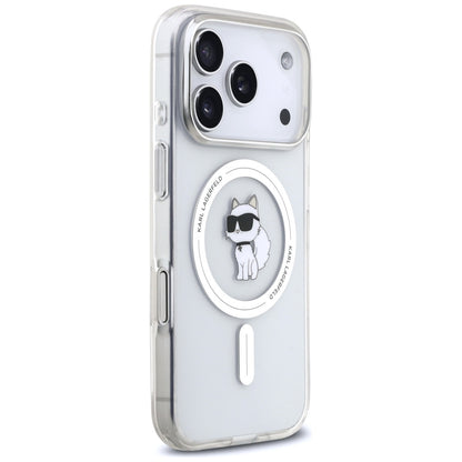 Karl Lagerfeld IML Choupette MagSafe Case for iPhone 17 Pro Max - Transparent_3