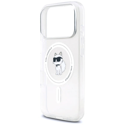 Karl Lagerfeld IML Choupette MagSafe Case for iPhone 17 Pro Max - Transparent_5