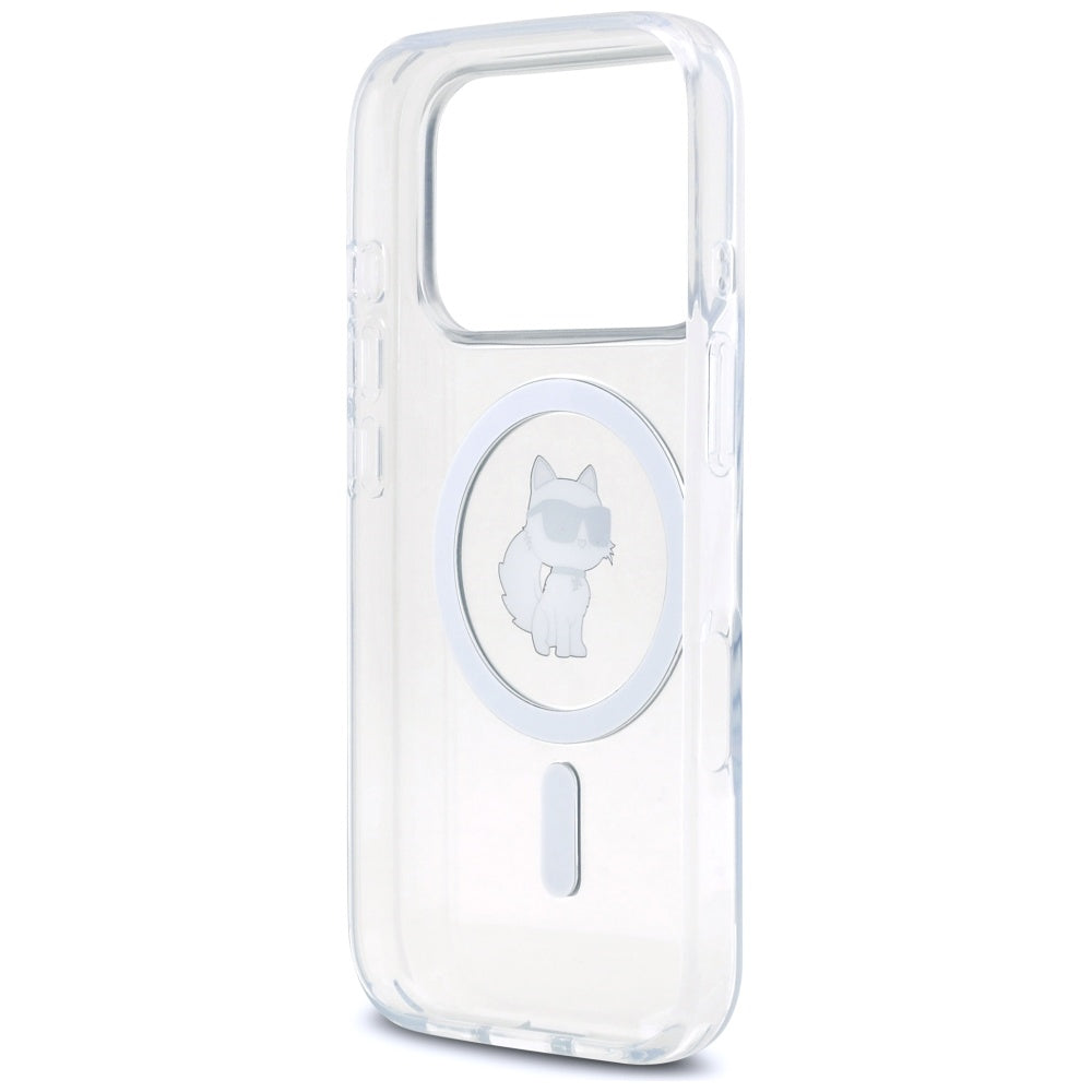 Karl Lagerfeld IML Choupette MagSafe Case for iPhone 17 Pro Max - Transparent_6