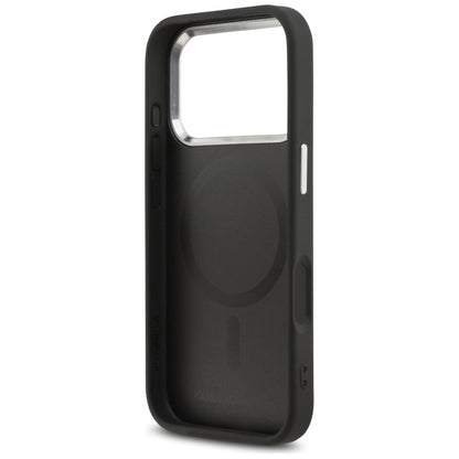 Karl Lagerfeld Karl &amp; Choupette Pins MagSafe Case for iPhone 17 Pro - Black_6