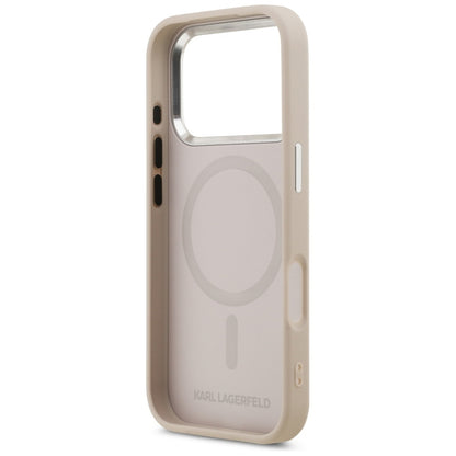 Karl Lagerfeld Karl &amp; Choupette Pins MagSafe Case for iPhone 17 Pro - Pink_6