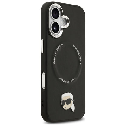 Karl Lagerfeld Karl Pin MagSafe Case for iPhone 17 - Black_3