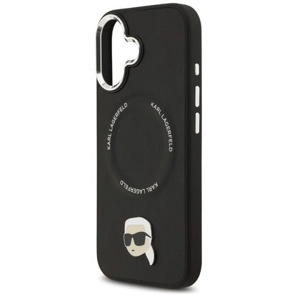 Karl Lagerfeld Karl Pin MagSafe Case for iPhone 17 - Black_5
