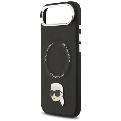 Karl Lagerfeld Karl Pin MagSafe Case for iPhone Air - Black_5
