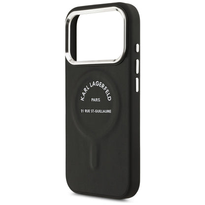 Karl Lagerfeld Karl RSG Logo MagSafe Case for iPhone 17 Pro - Black_5