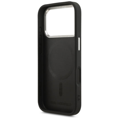 Karl Lagerfeld Karl RSG Logo MagSafe Case for iPhone 17 Pro - Black_6