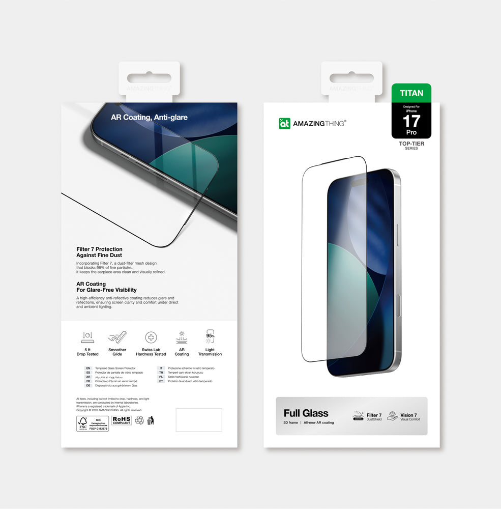 AmazingThing Titan Vision 7 Tempered Glass for iPhone 17 Pro_6
