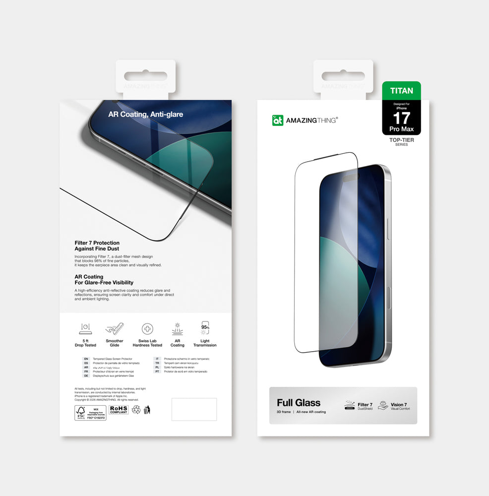 AmazingThing Titan Vision 7 Tempered Glass for iPhone 17 Pro Max_6